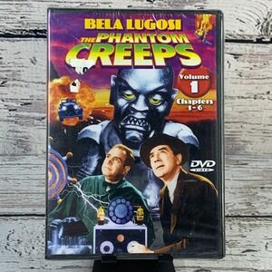Bela Lugosi -‎ The Phantom Creeps Volume 1 Chapters 1-6 Horror 🆕 [2002 DVD] NEW